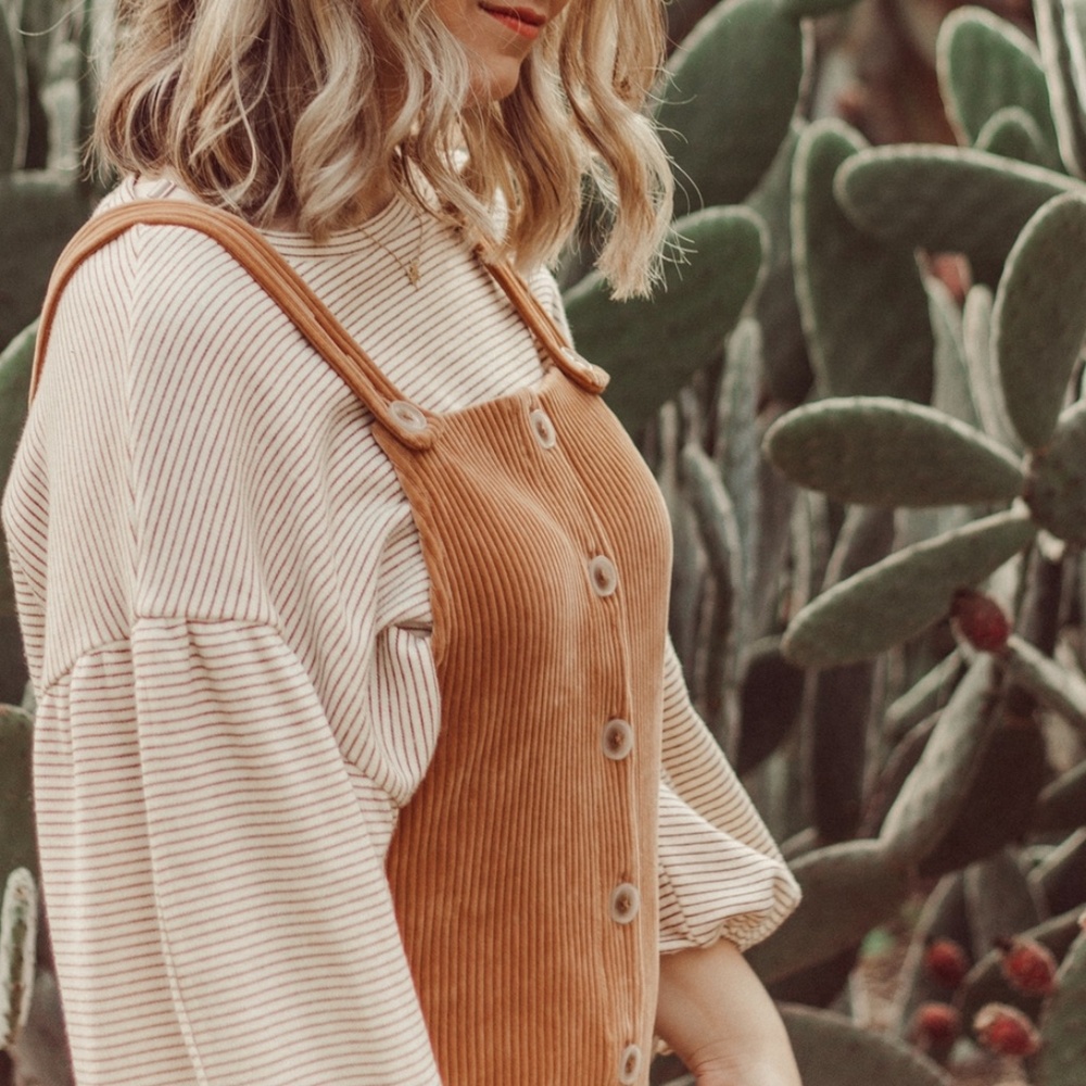 Madewell Texture and Thread Corduroy Jumpsuit